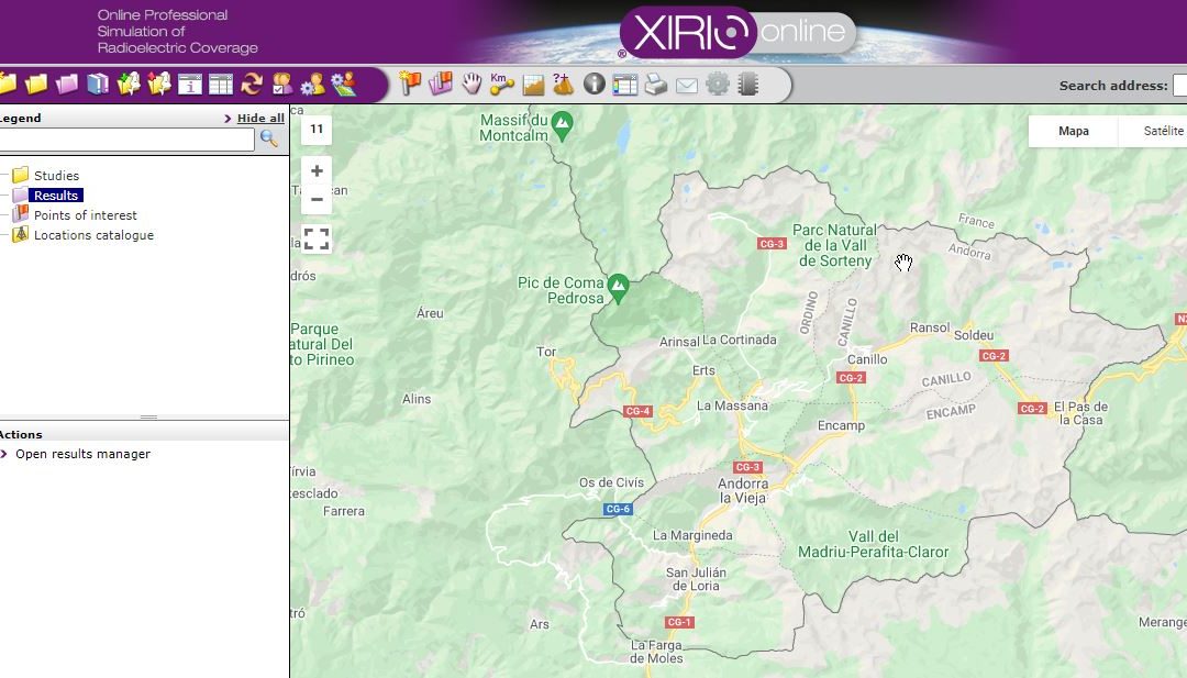 XIRIO ONLINE facilita el diseño de redes de comunicaciones móviles en ANDORRA